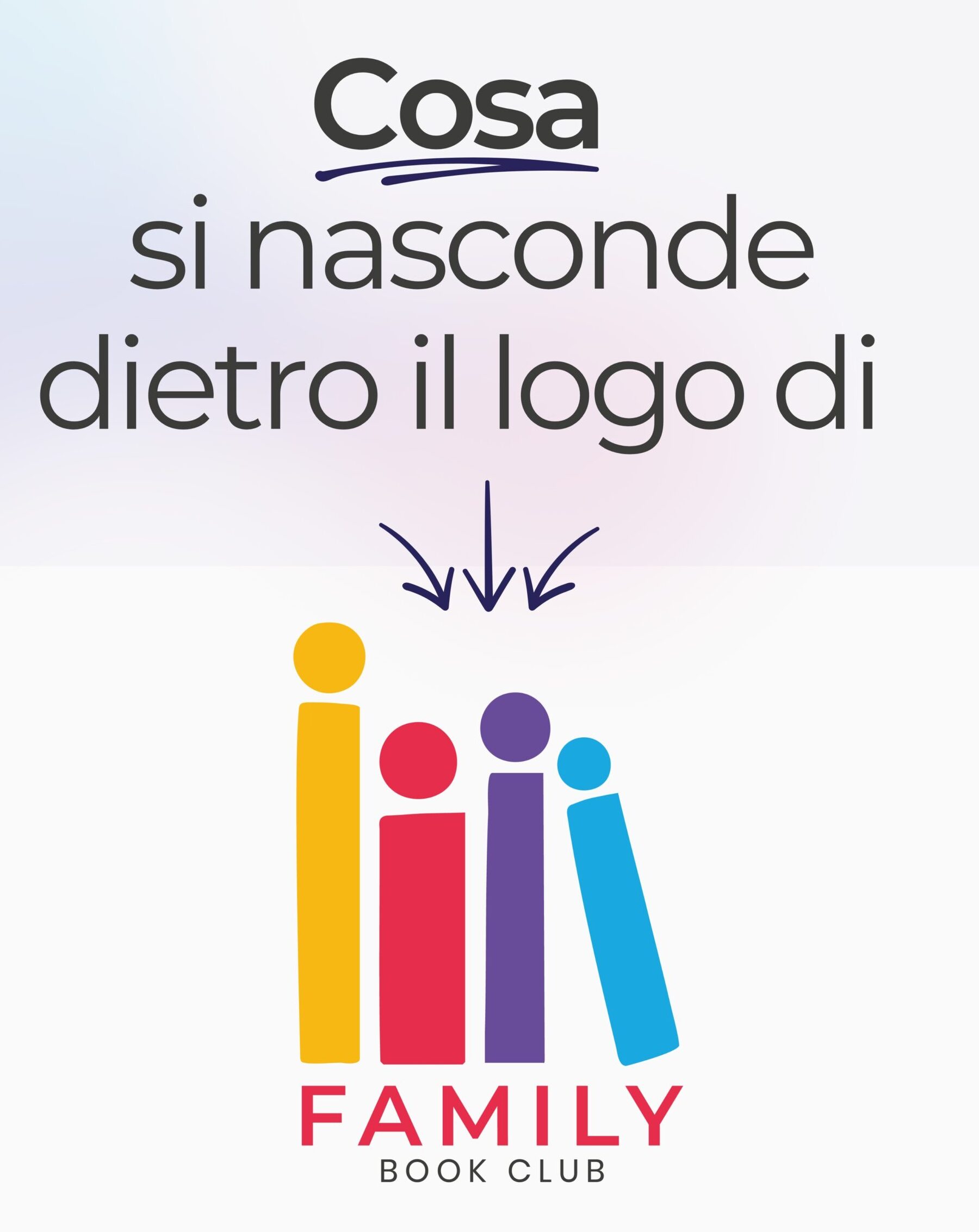 Logo creato da Tready per Family Book Club