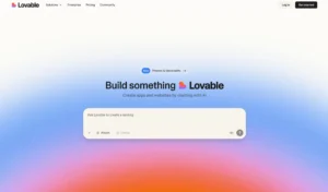 Lovable AI Web & App Builder