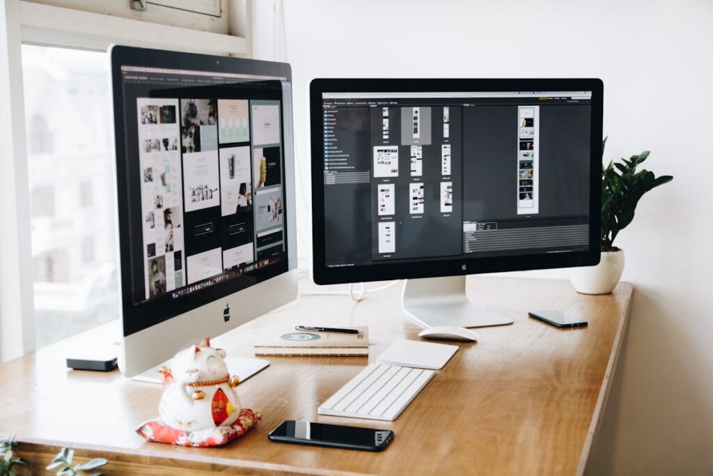 Agenzia web design workspace professionale