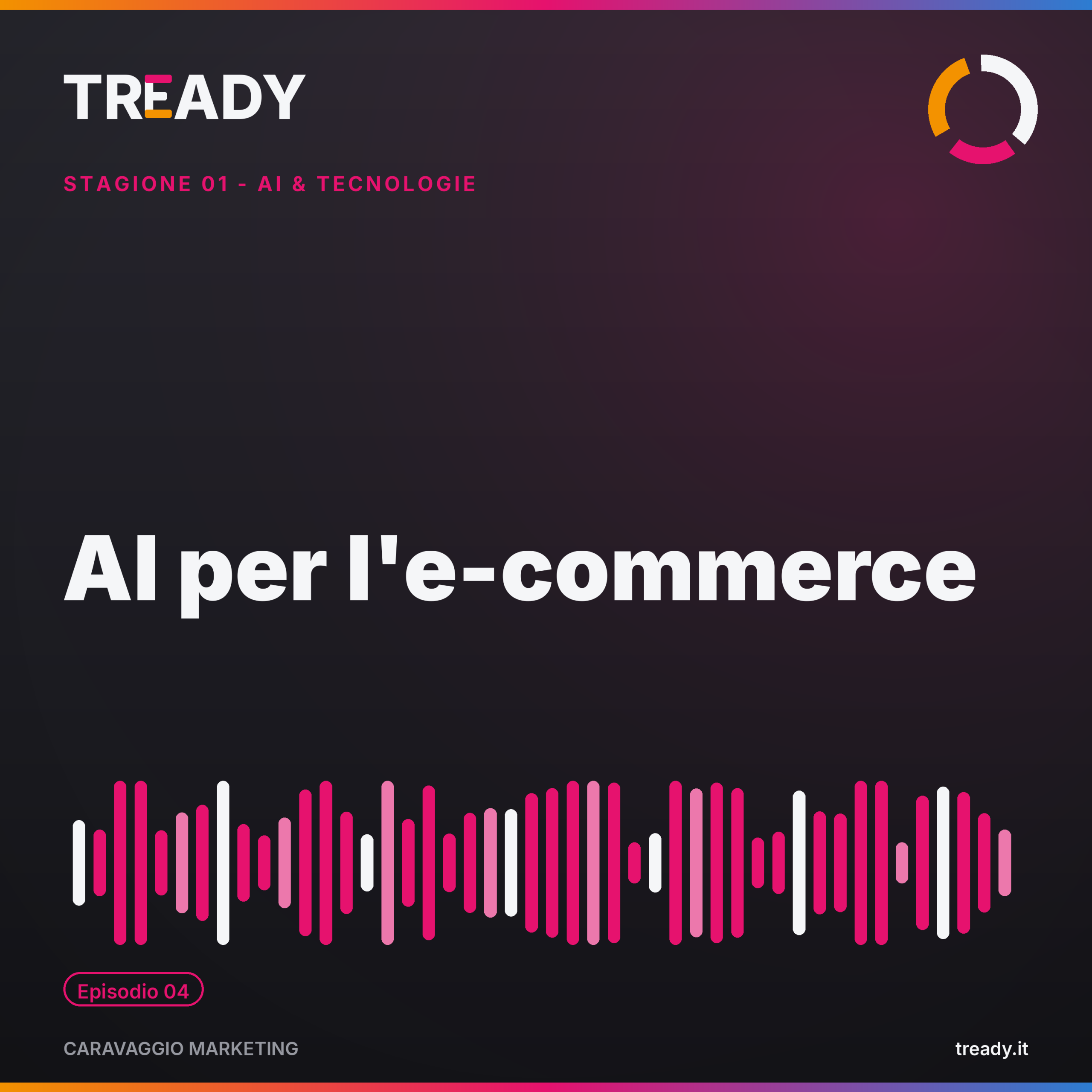 Copertina episodio AI Commerce — podcast Caravaggio Marketing by Tready