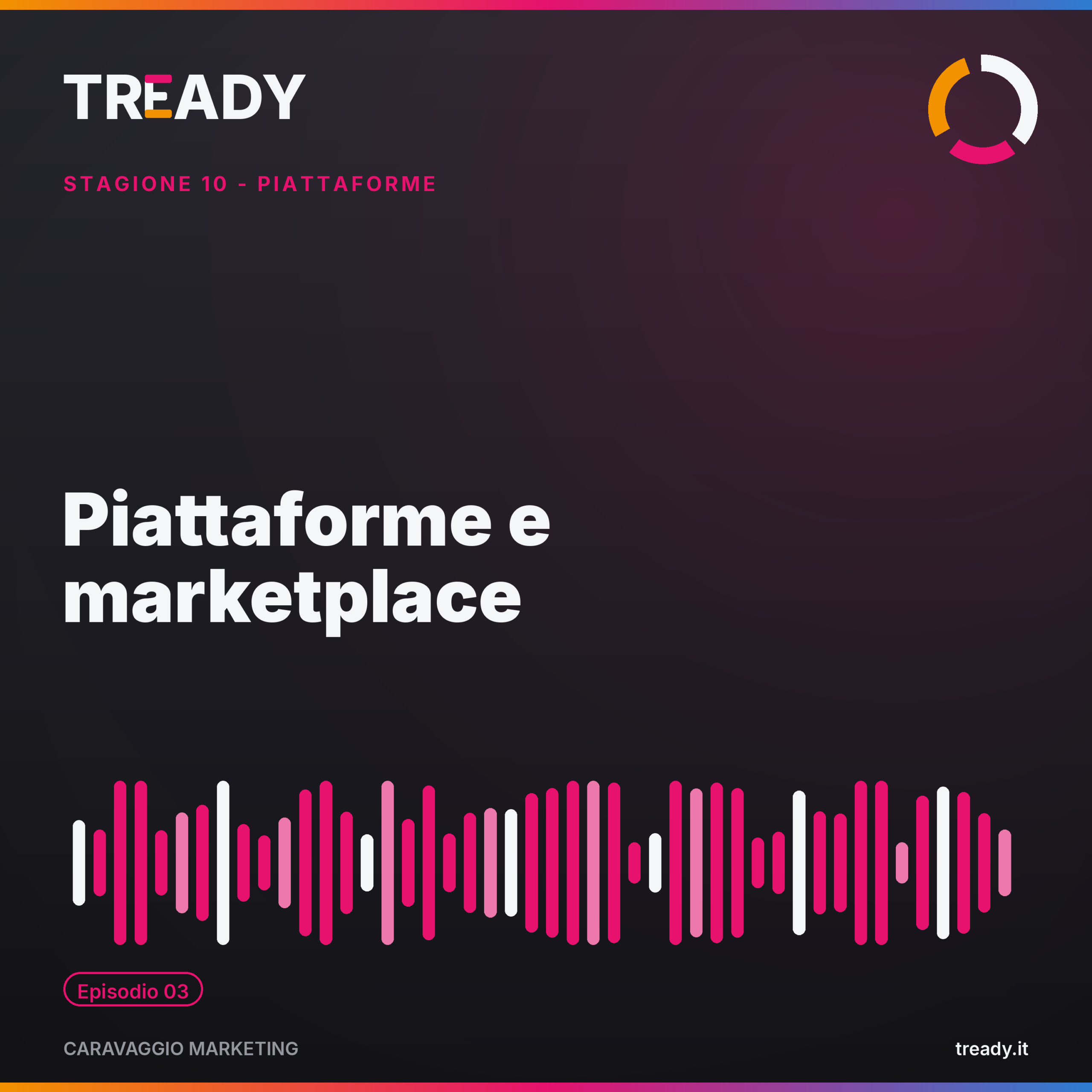 Copertina episodio Piattaforme & Marketplace — podcast Caravaggio Marketing by Tready