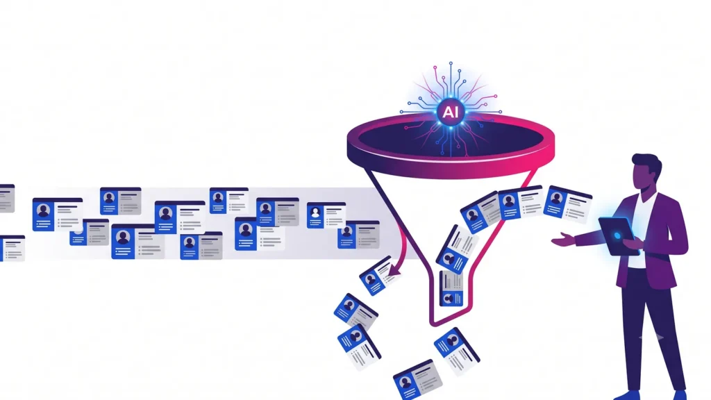 Agente AI qualificazione lead B2B Tready: imbuto che filtra i contatti prima del commerciale