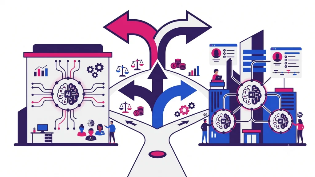 AI marketing in-house o agenzia per le PMI B2B — Tready
