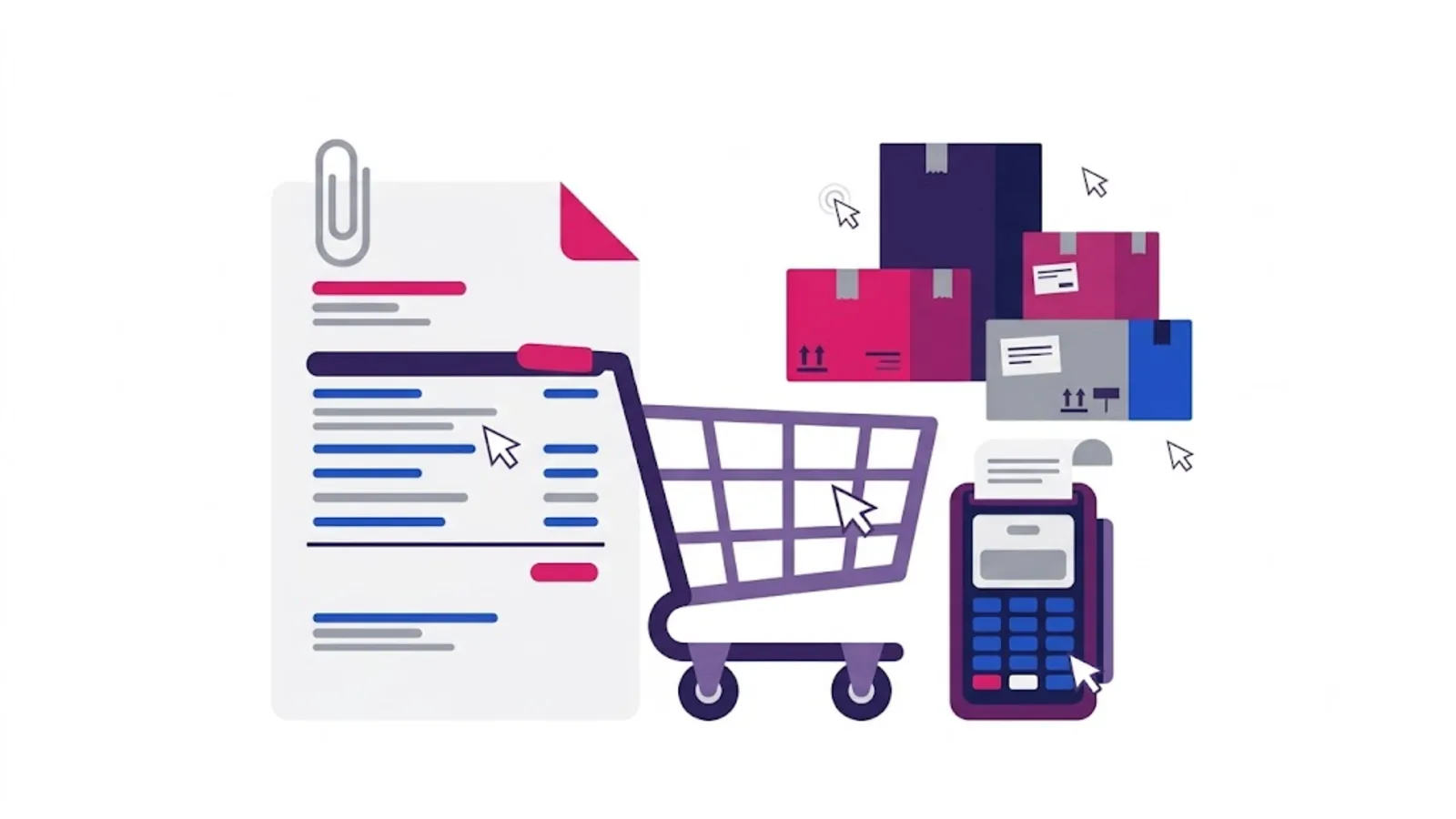 Illustrazione: le voci di un preventivo e-commerce